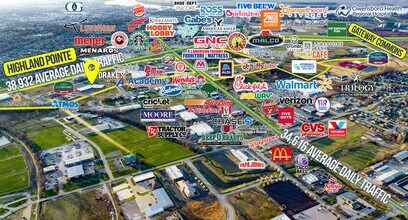 3151 Highland Pointe Dr, Owensboro, KY - AERIAL  map view