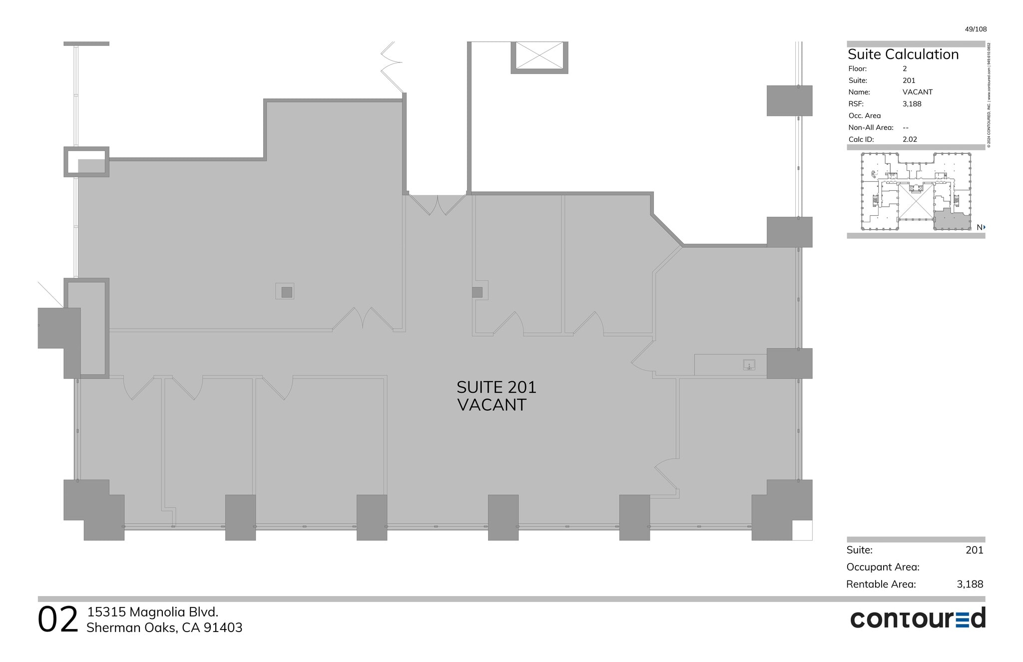 15315 Magnolia Blvd, Sherman Oaks, CA for lease Site Plan- Image 1 of 1