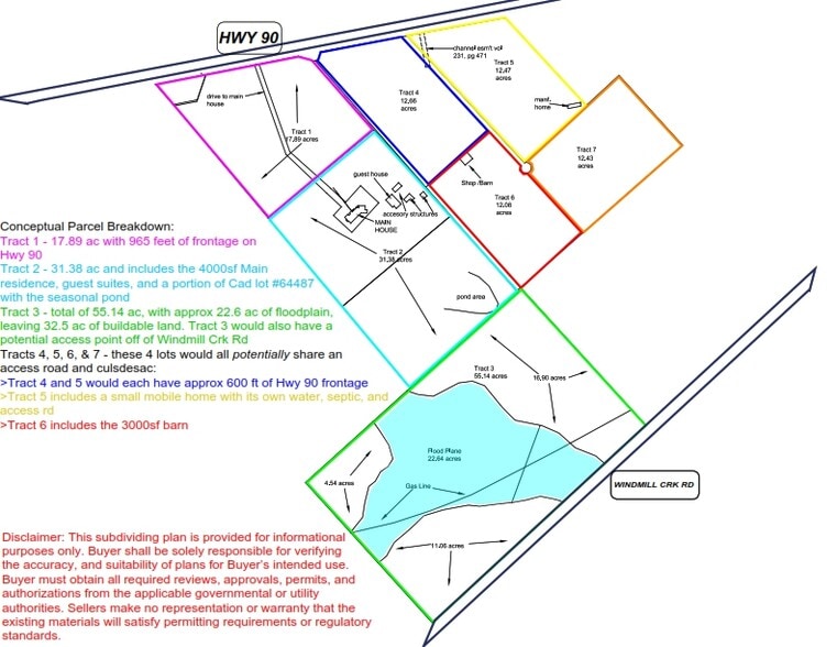 13661 E Highway 90, Kingsbury, TX à vendre - Plan de site - Image 2 de 73