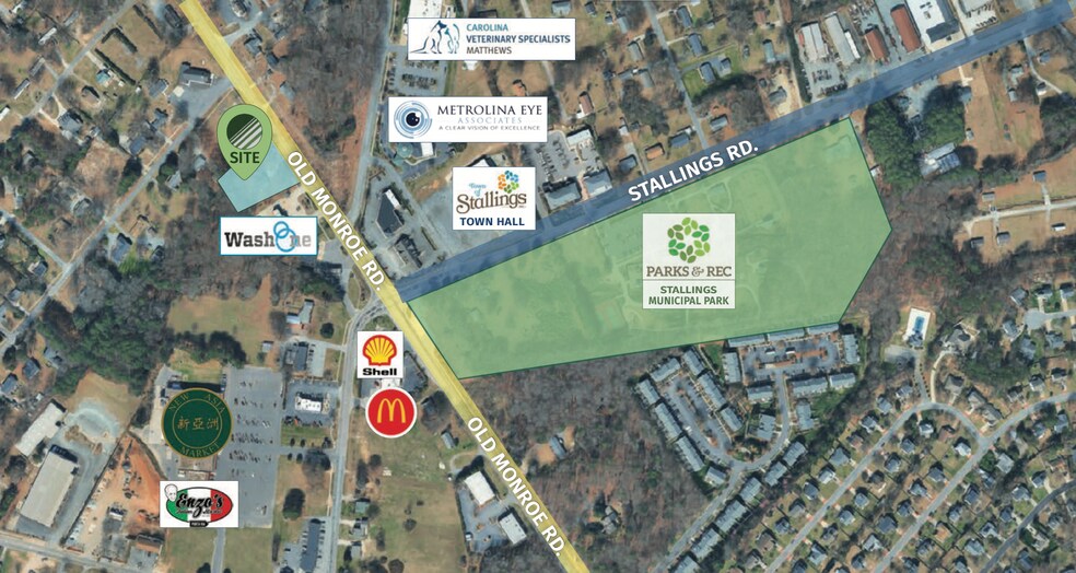 2612 Old Monroe Rd, Matthews, NC à vendre - Photo du bâtiment - Image 2 de 3