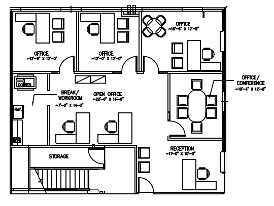 12975 Brookprinter Pl, Poway, CA à louer Plan d  tage- Image 1 de 1