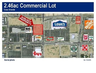 Plus de détails pour 805 N Pottebaum Rd, Casa Grande, AZ - Terrain à vendre