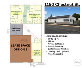 1150 Chestnut St, Lebanon, PA à louer Plan d’étage- Image 2 de 7