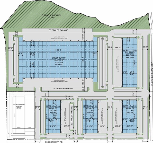 138 Cross Meadows Ct, Buda, TX à louer - Plan de site - Image 3 de 22