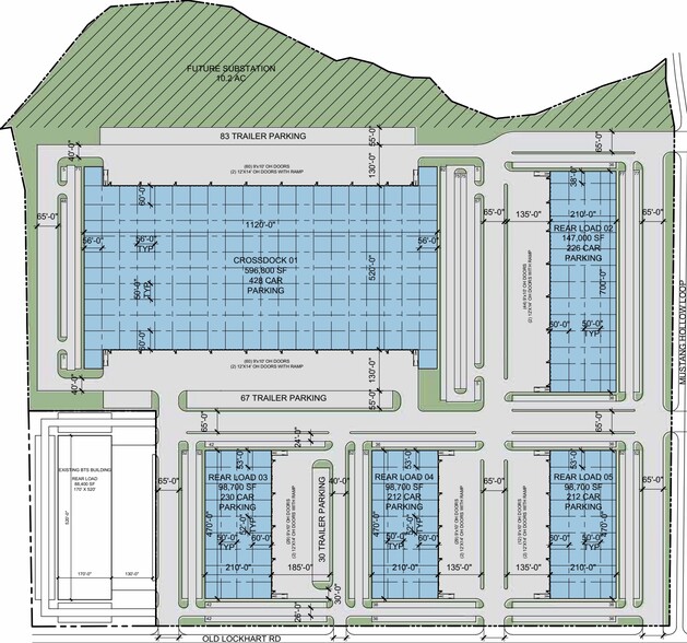 138 Cross Meadows Ct, Buda, TX for lease - Site Plan - Image 3 of 22