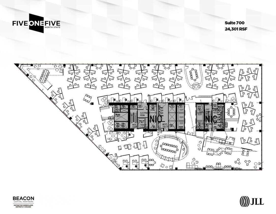 515 N State St, Chicago, IL for lease Floor Plan- Image 1 of 13