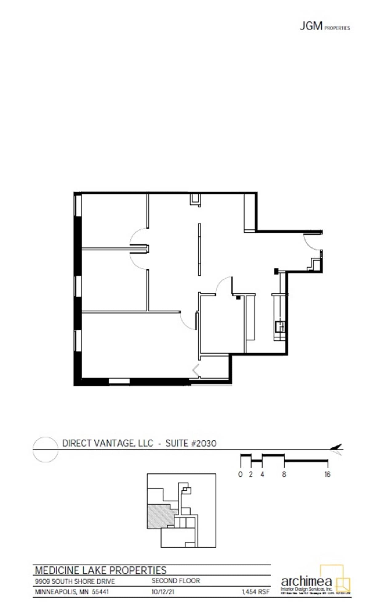 9900 13th Ave N, Plymouth, MN à louer Plan d’étage- Image 1 de 1
