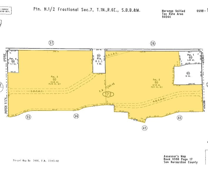 0 Aberdeen Dr, Yucca Valley, CA à vendre - Plan cadastral - Image 2 de 30
