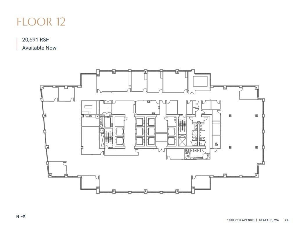 1700 7th Ave, Seattle, WA for lease Floor Plan- Image 1 of 1