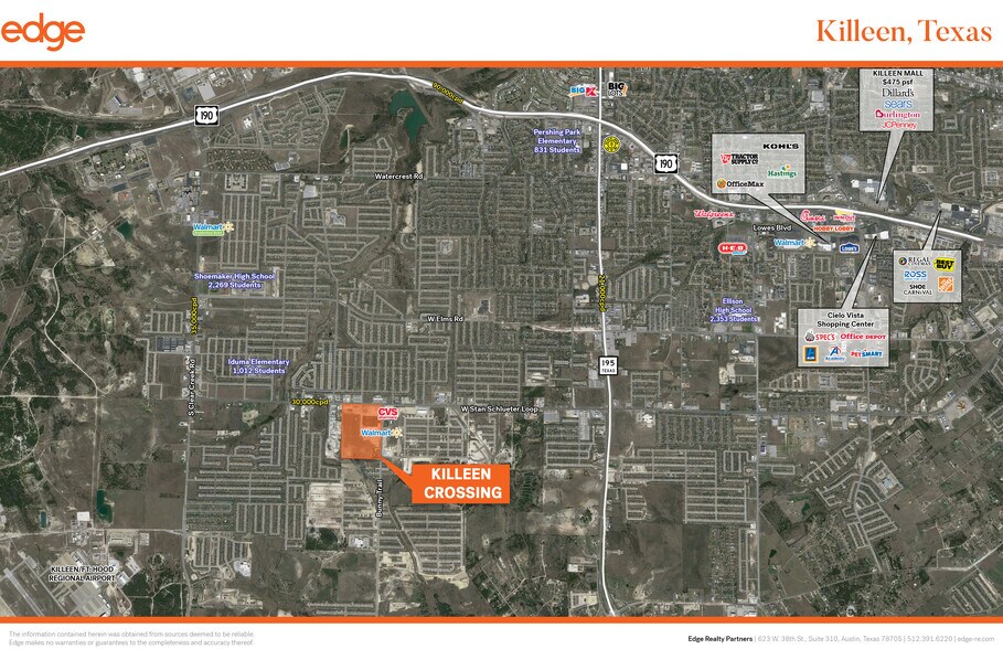 SWC Stan Schlueter Loop & Bunny Trail, Killeen, TX for sale - Building Photo - Image 1 of 4