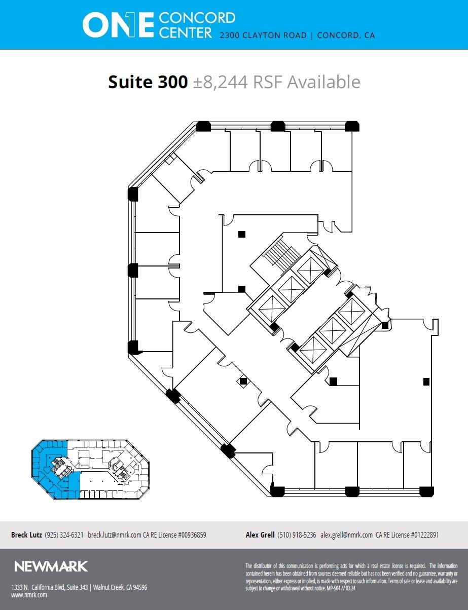 2300 Clayton Rd, Concord, CA for lease Floor Plan- Image 1 of 1
