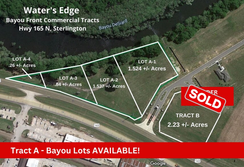 0 Hwy 165, Sterlington, LA à vendre - Plan de site - Image 2 de 4