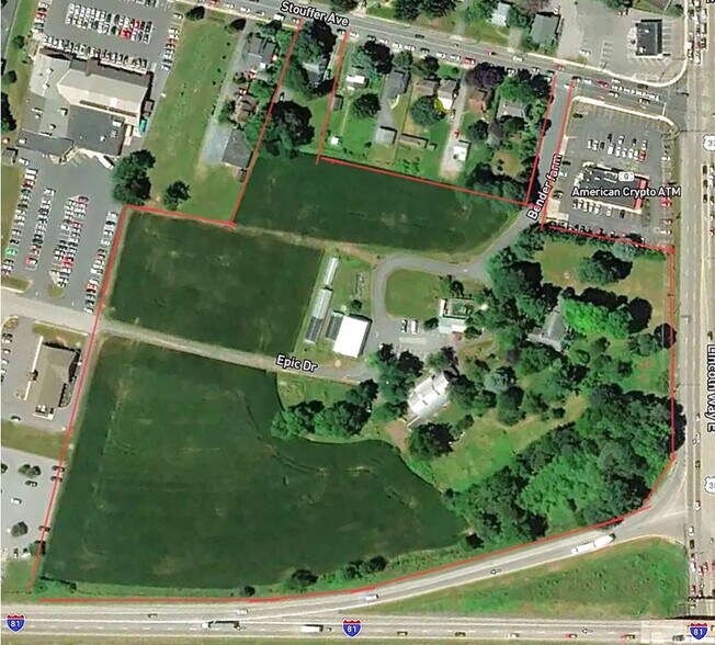 1120 Lincoln Way E, Chambersburg, PA à vendre - Aérien - Image 2 de 3