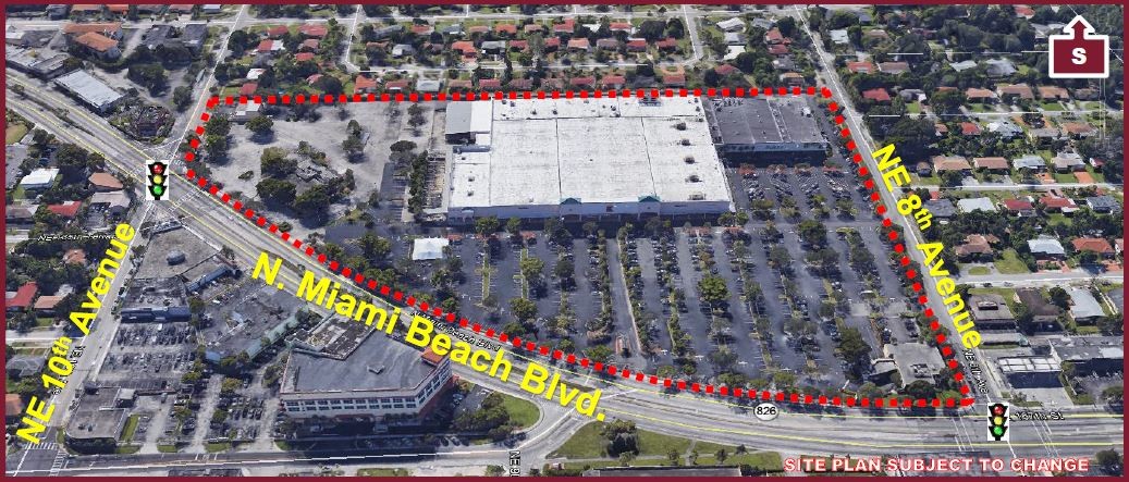 850-974 N Miami Beach Blvd, North Miami Beach, FL for sale Aerial- Image 1 of 1