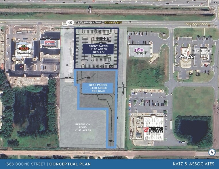 1566 Boone St, Kingsland, GA for lease - Building Photo - Image 2 of 3