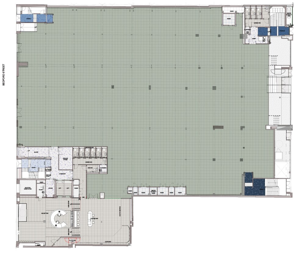 Bedford St, Leamington Spa à louer Plan d’étage- Image 1 de 2