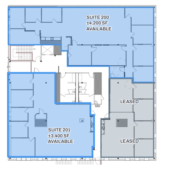 710 S Main St, Fort Worth, TX à louer Plan d’étage- Image 1 de 1