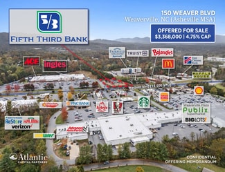 Plus de détails pour 150 Weaver Blvd, Weaverville, NC - Commerce de détail à vendre