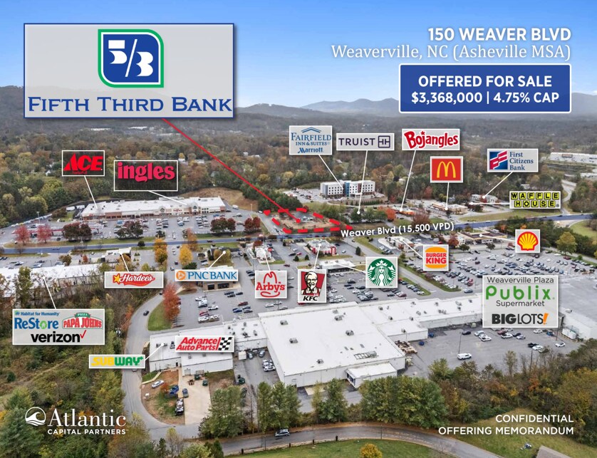 150 Weaver Blvd, Weaverville, NC à vendre Photo principale- Image 1 de 5