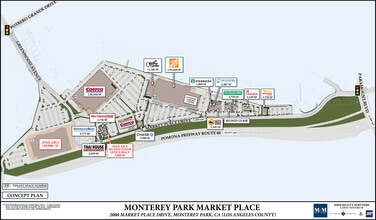 2000 Market Place Dr, Monterey Park, CA à louer Plan de site- Image 1 de 1