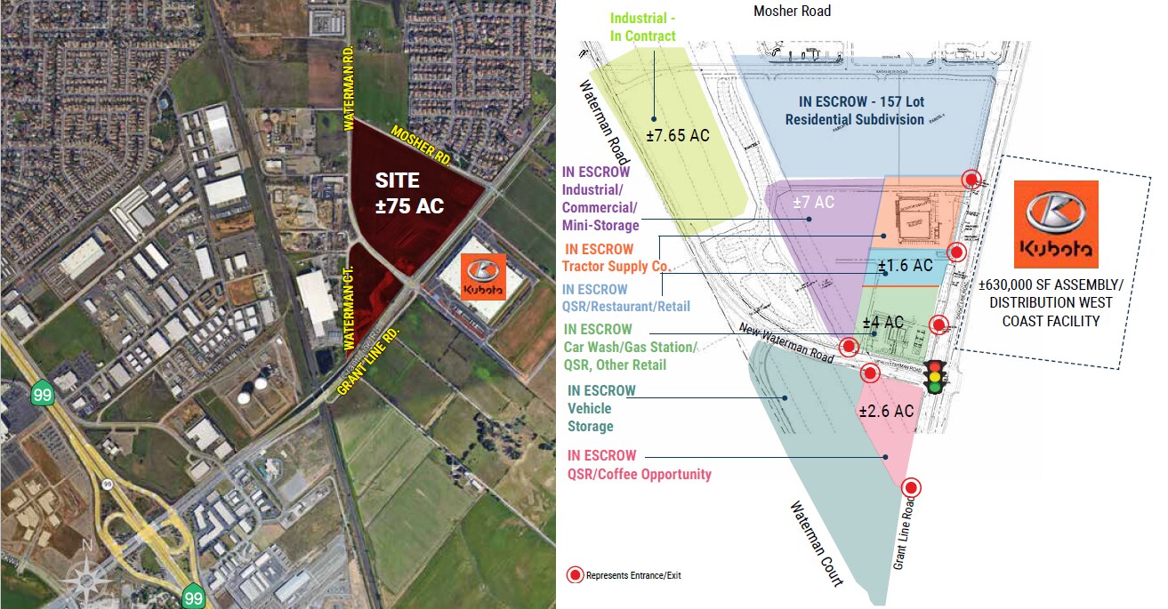 Grant Line Rd & Waterman Rd, Elk Grove, CA à vendre Photo principale- Image 1 de 4