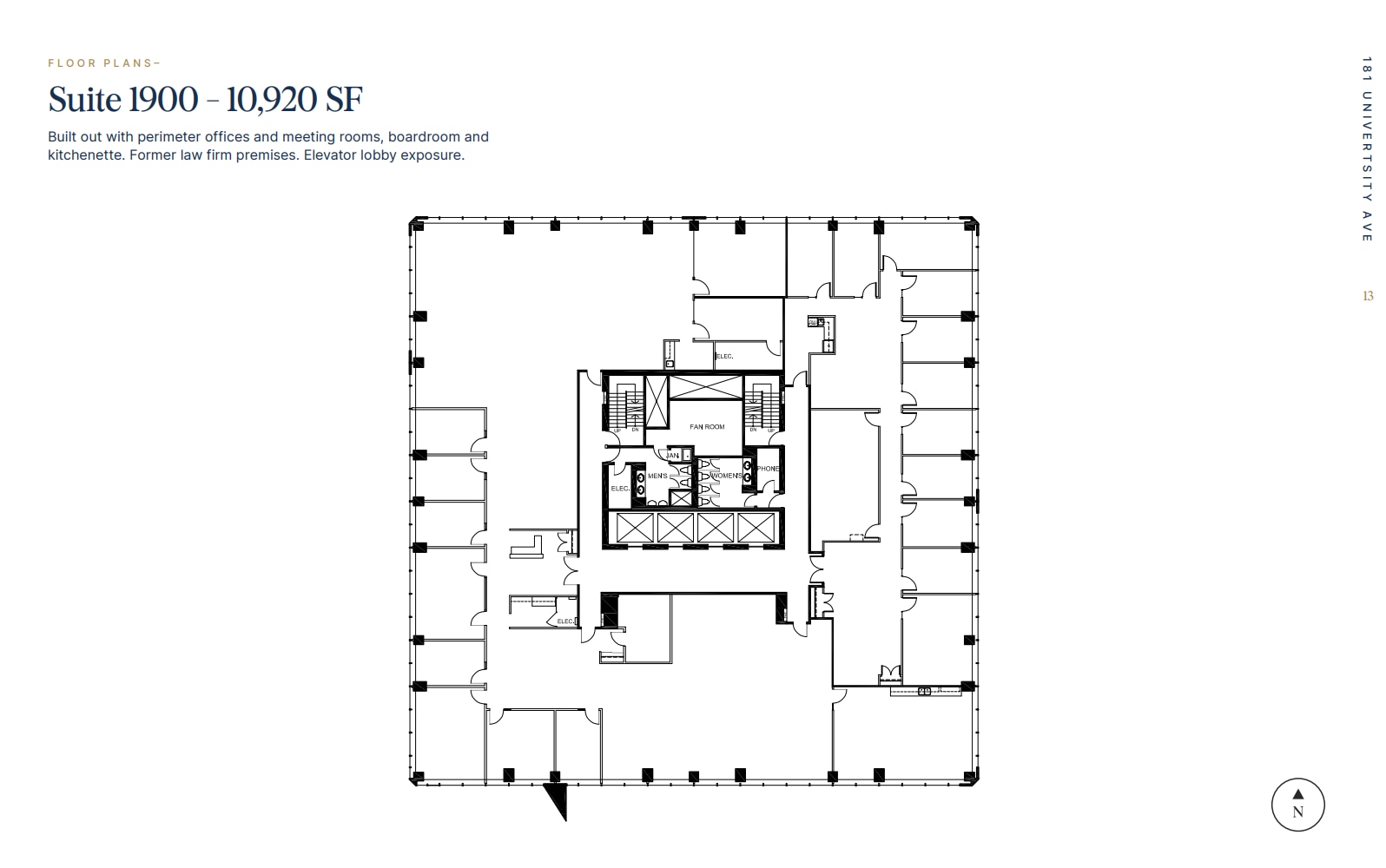 150 York St, Toronto, ON for lease Floor Plan- Image 1 of 1