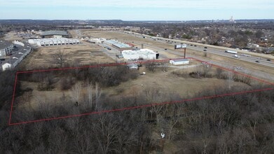 11608 S Union St, Jenks, OK - AERIAL  map view