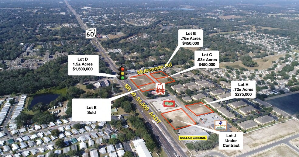 3472 N Highway 60, Valrico, FL à vendre - Photo du bâtiment - Image 1 de 2