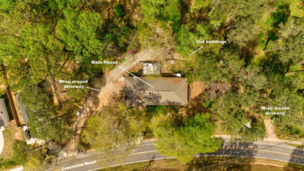 801 Crestview Rd, Easley, SC for sale - Aerial - Image 1 of 1