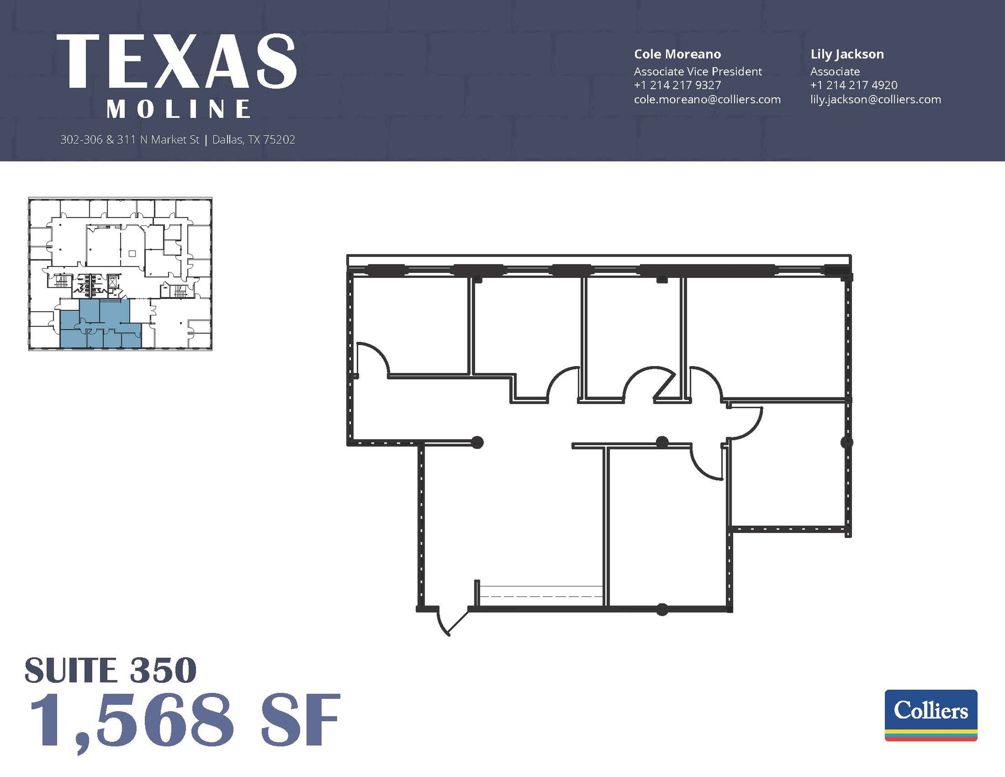 311 N Market St, Dallas, TX for lease Floor Plan- Image 1 of 1