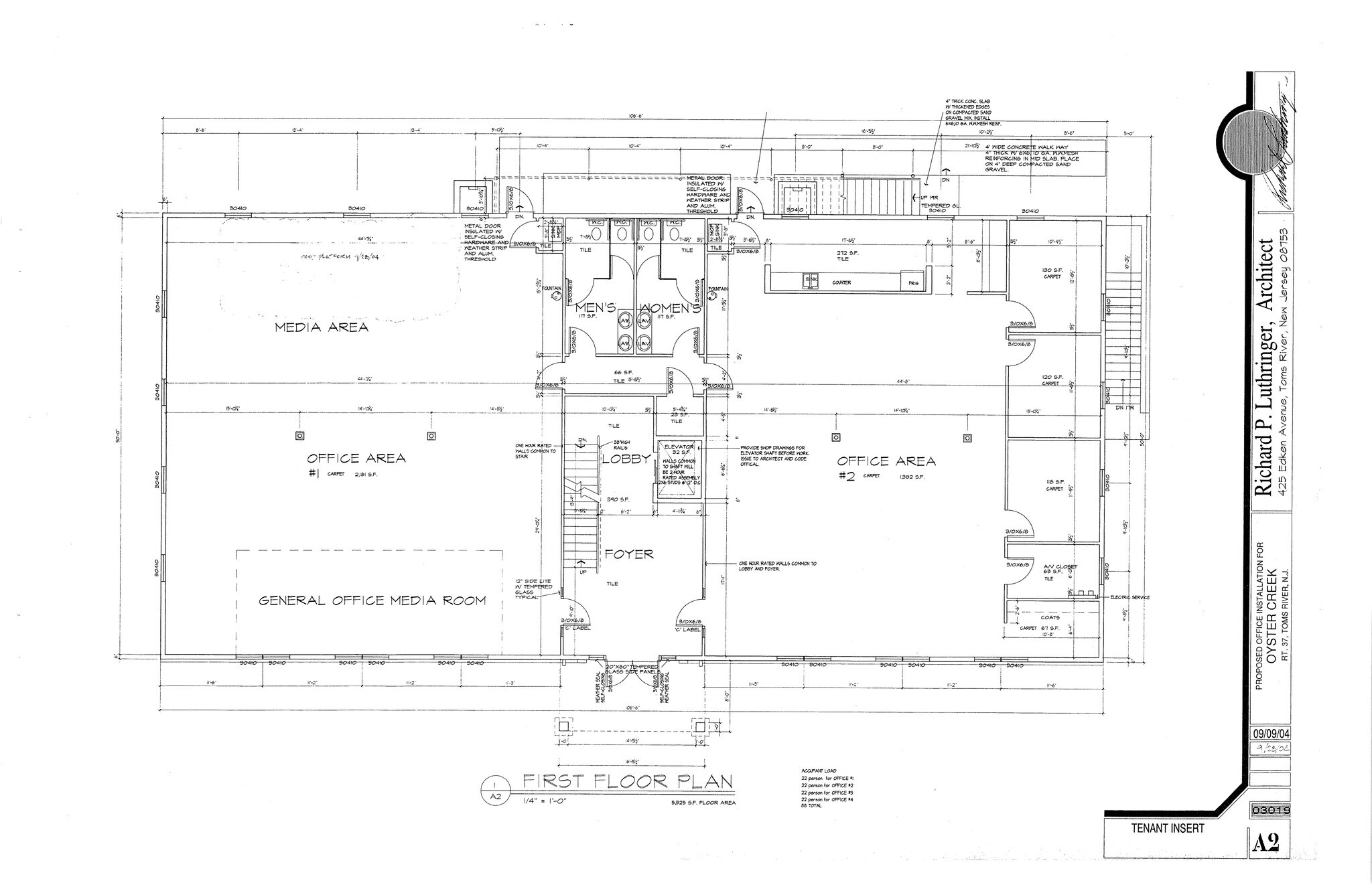 1268 Route 37 W, Toms River, NJ for lease Site Plan- Image 1 of 7