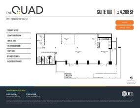 6320 E Thomas Rd, Scottsdale, AZ for lease Floor Plan- Image 1 of 4