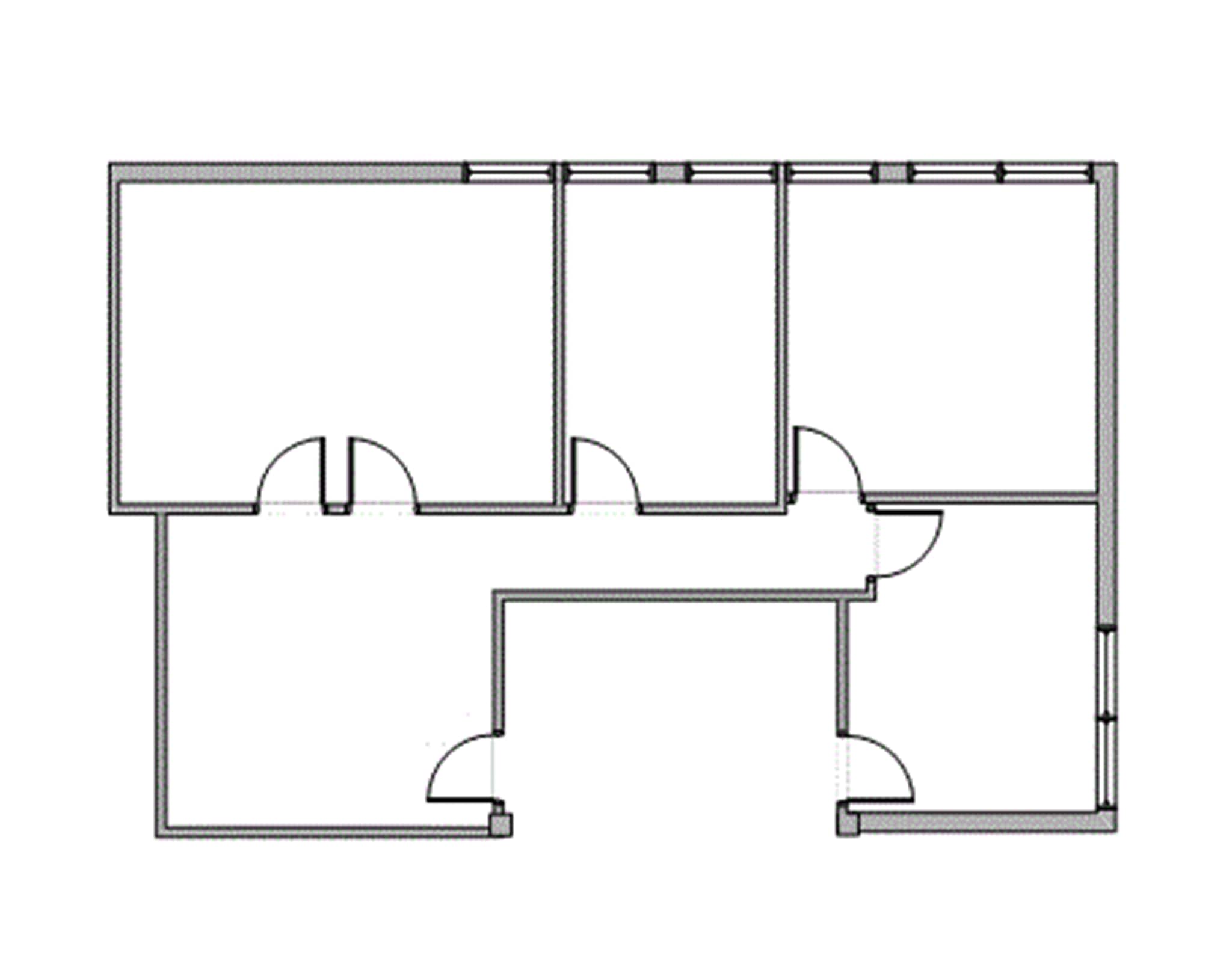 2100 Manchester Rd, Wheaton, IL à louer Plan d’étage- Image 1 de 1