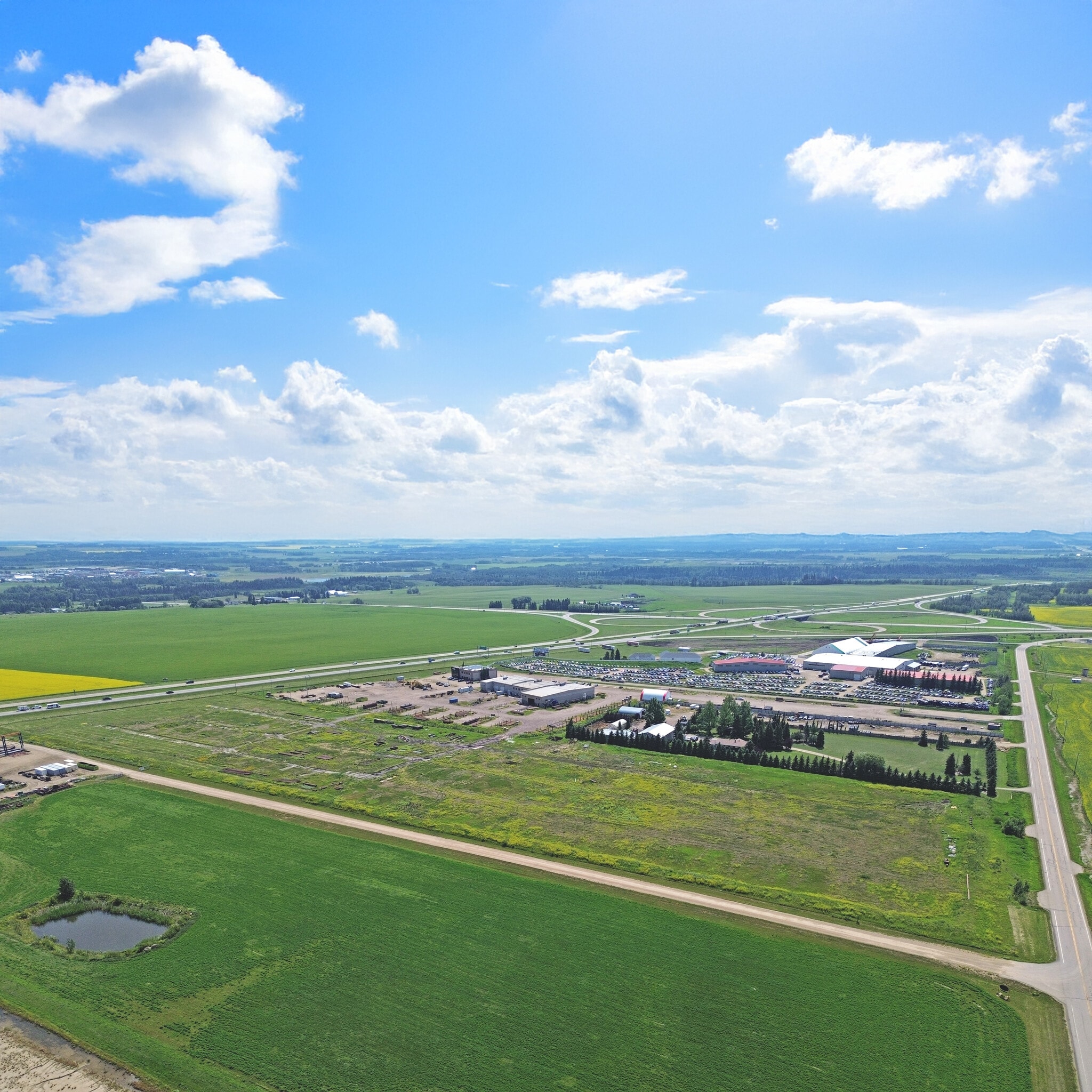 430077 Range 261 rd, Ponoka, AB à vendre Aérien- Image 1 de 4