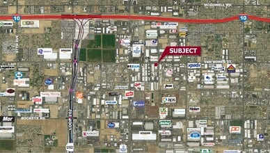 4707 W Van Buren St, Phoenix, AZ - Aerial  map view
