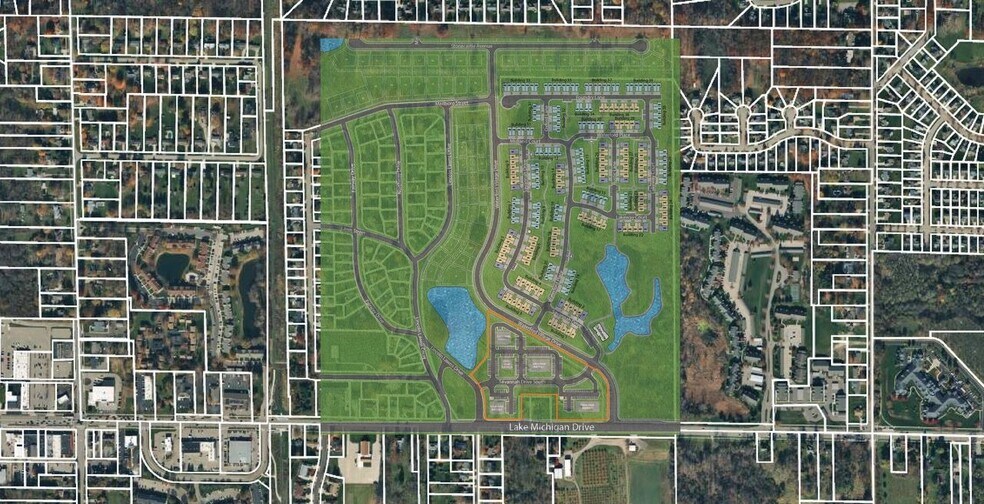 3483-3485 Lake Michigan Dr, Grand Rapids, MI for sale - Building Photo - Image 1 of 3