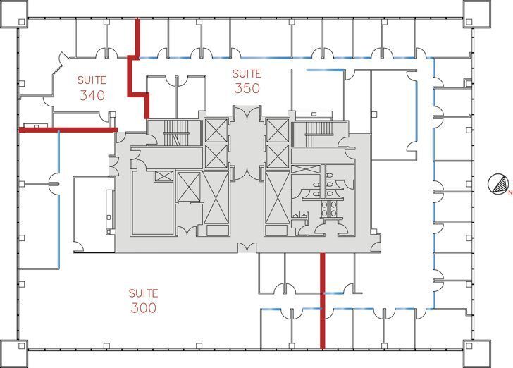 11111 Santa Monica Blvd, Los Angeles, CA for lease Floor Plan- Image 1 of 7
