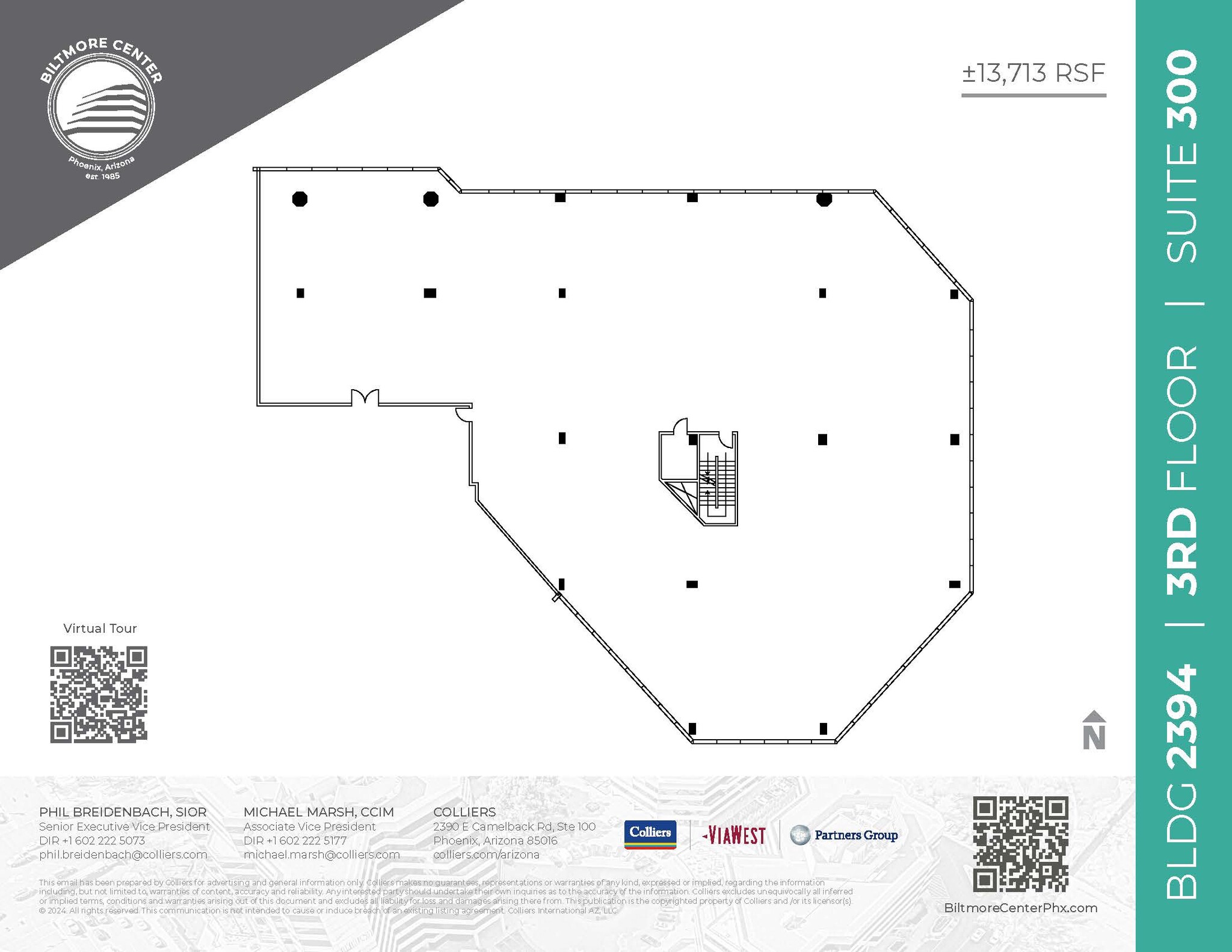 2398 E Camelback Rd, Phoenix, AZ à louer Plan d  tage- Image 1 de 1