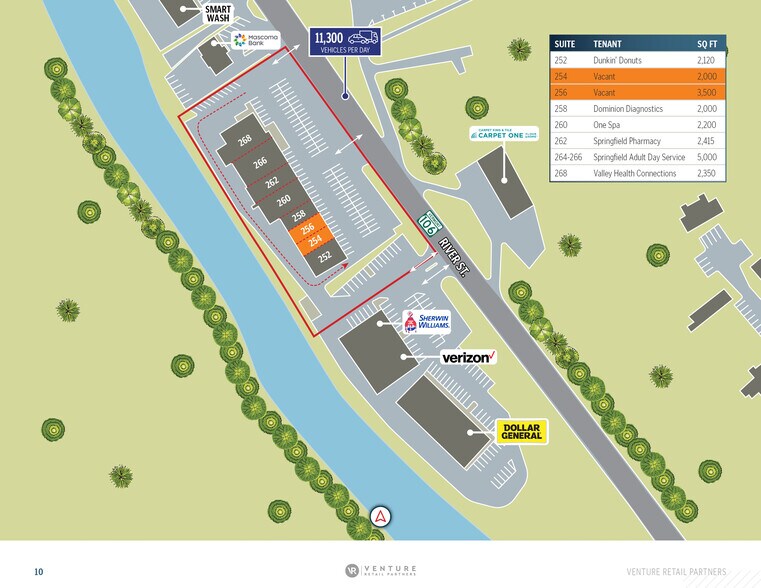 252-268 River St, Springfield, VT à louer - Photo du bâtiment - Image 2 de 5