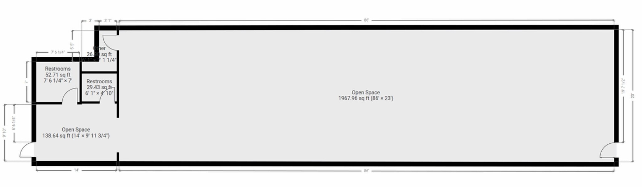11-61 Marketview Dr, Champaign, IL à louer Plan d’étage- Image 1 de 1