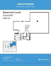 427 W 20th St, Houston, TX for lease Site Plan- Image 2 of 3