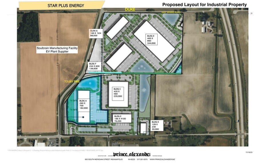 Touby Pike & 200 E, Kokomo, IN for sale - Site Plan - Image 3 of 3