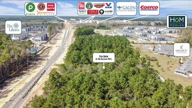 90 William Blakely xing, Pooler, GA - AERIAL  map view - Image1