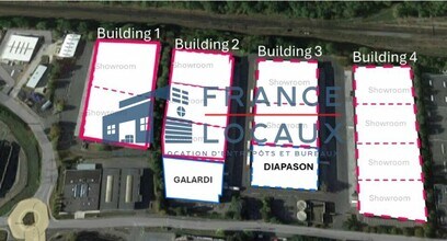 8 Rue De La Ferme Saint Ladre, Fosses, VDO - Aerial map view