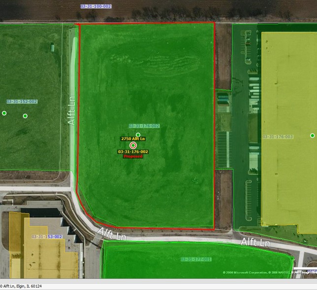 2750-2756 Alft Ln, Elgin, IL à vendre - Plan cadastral - Image 1 de 1