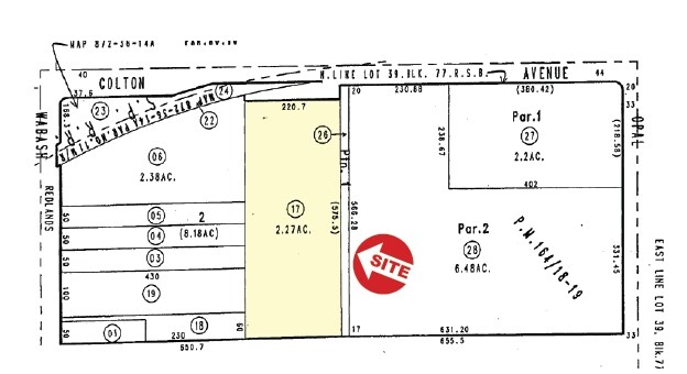 1700 E Colton Ave, Redlands, CA à vendre - Plan cadastral - Image 3 de 16