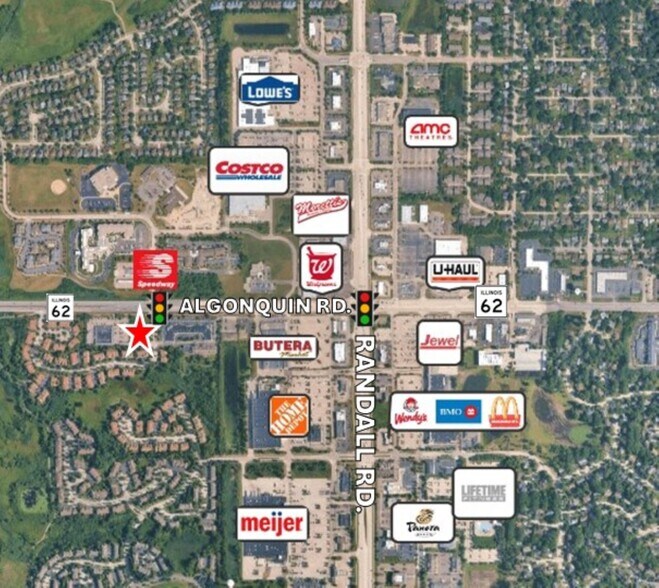 SWC Talaga & Algonquin Rd, Algonquin, IL à vendre - Photo du bâtiment - Image 2 de 4