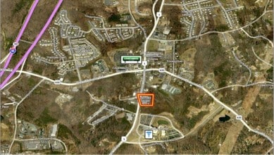 2046-2048 Jefferson Davis Hwy, Stafford, VA - Aerial map view