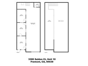 3390 Seldon Ct, Fremont, CA for lease Floor Plan- Image 2 of 7