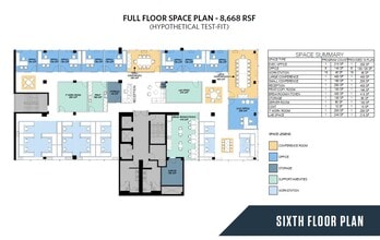 803 W Broad St, Falls Church, VA for lease Floor Plan- Image 1 of 1